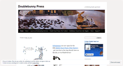 Desktop Screenshot of doublebunnypress.com